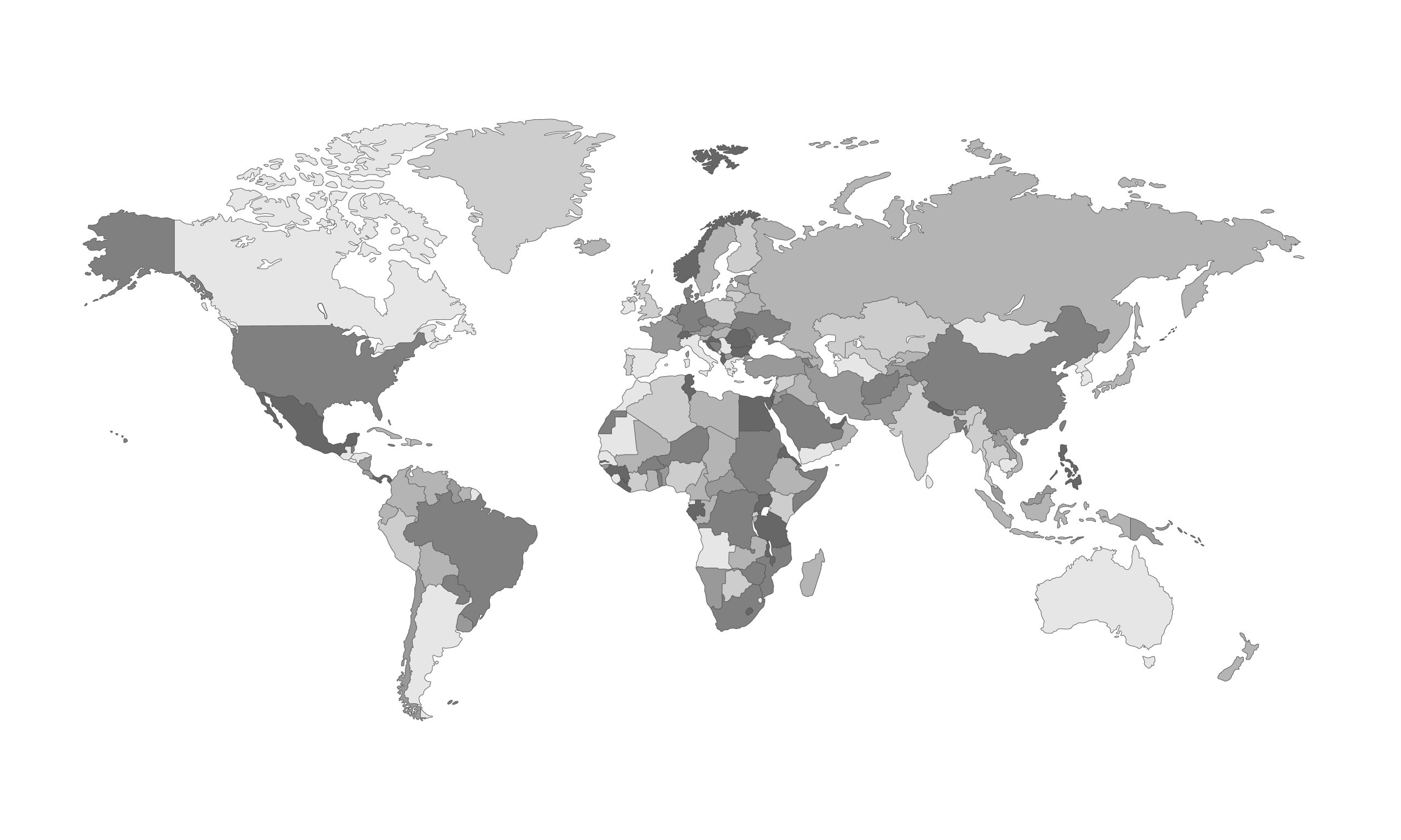 World_Map_Politic_Grey_country